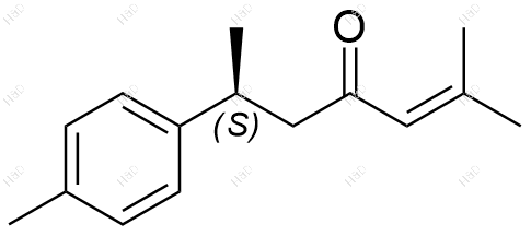 芳姜黄酮化学结构式