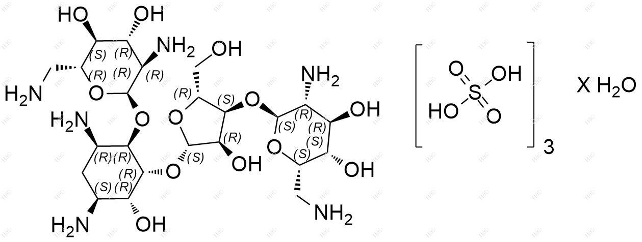 硫酸新霉素化学结构式