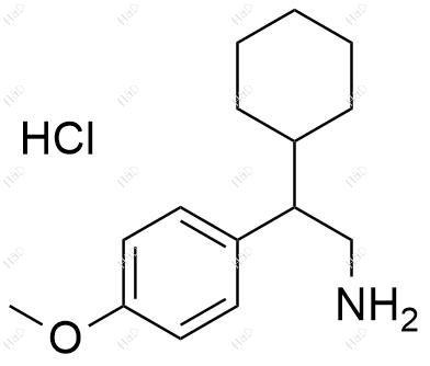 文拉法辛杂质31(盐酸盐)结构式