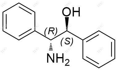 (1S,2R)-2-氨基-1,2-二苯基乙醇结构式