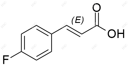 4-氟肉桂酸结构式