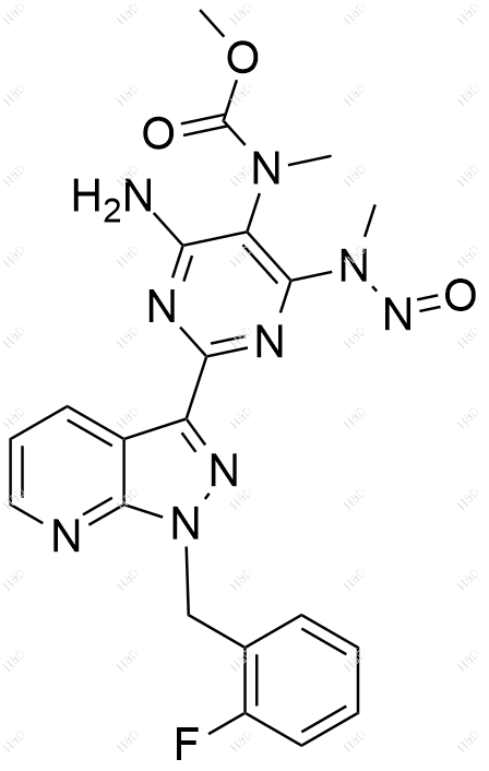 利奥西呱亚硝基杂质42结构式