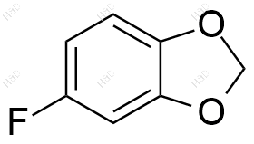 5-氟苯并[d][1,3]二噁茂化学结构式