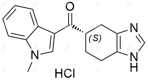 (S)-盐酸雷莫司琼结构式