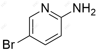 2-氨基-5-溴吡啶化学结构式