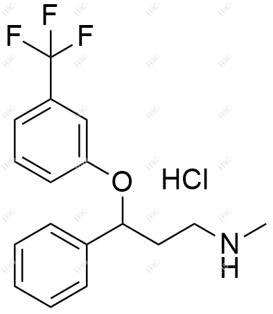 氟西汀EP杂质C(盐酸盐)结构式
