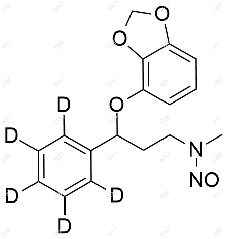 帕罗西汀-d5杂质结构式