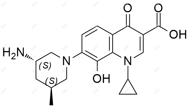 奈诺沙星杂质37结构式