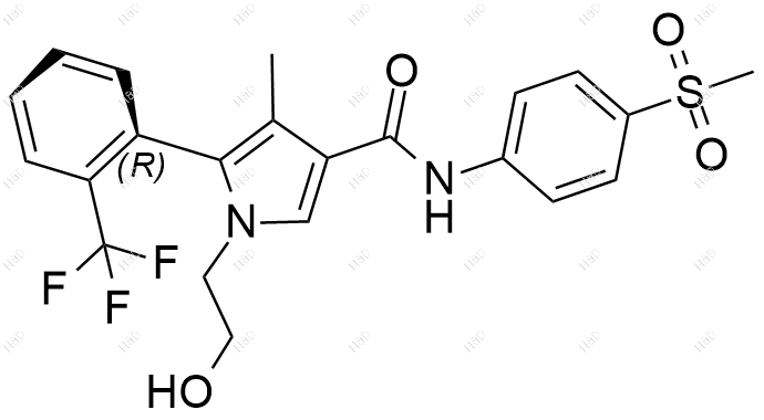 艾沙利酮杂质6结构式