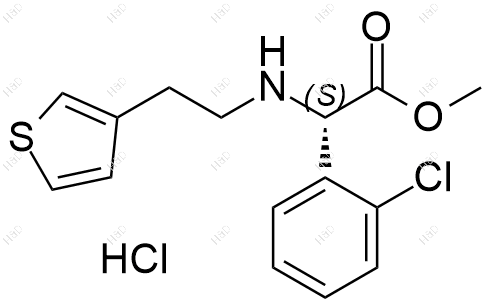 氯吡格雷杂质66(盐酸盐)结构式