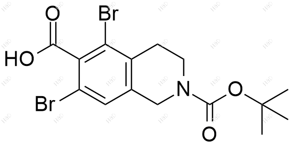 立他司特杂质80结构式