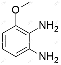 3-甲氧基邻苯二胺化学结构式