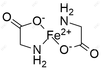 甘氨酸亚铁化学结构式