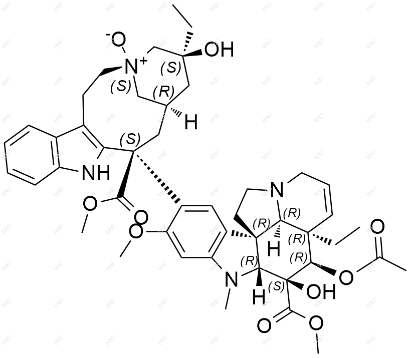 长春碱N-氧化物结构式