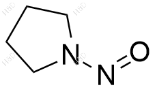 N-亚硝基吡咯烷化学结构式