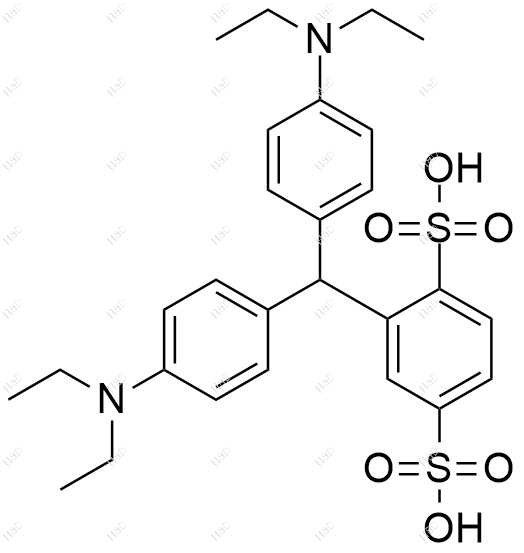 异硫蓝杂质1化学结构式