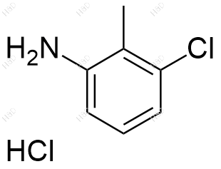3-氯-2-甲基苯胺盐酸盐化学结构式