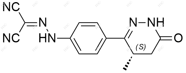 左西孟旦杂质6（右西孟旦）结构式