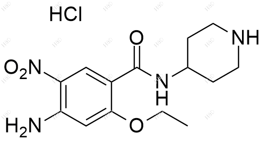 西尼必利杂质11(盐酸盐)结构式
