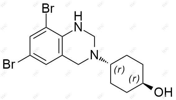 氨溴索EP杂质B结构式