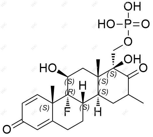 地塞米松磷酸钠EP杂质D化学结构式