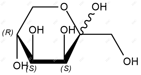 D-塔格糖化学结构式