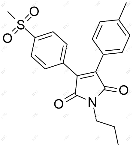 艾瑞昔布杂质5化学结构式