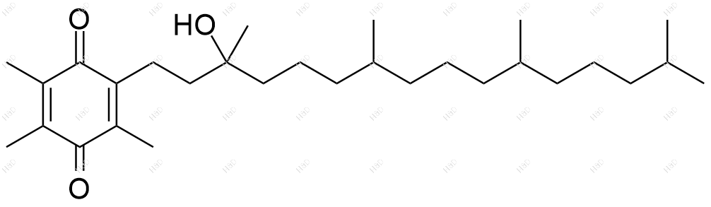 D-α-托可醌(消旋)结构式
