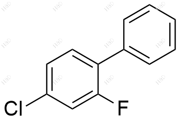 4-氯-2-氟-1,1'-联苯化学结构式