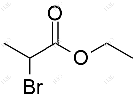 2-溴丙酸乙酯化学结构式