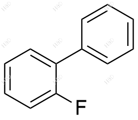 2-氟联苯化学结构式