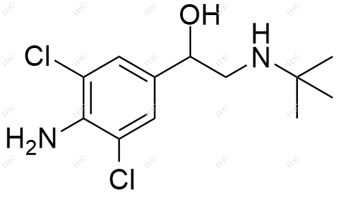 克伦特罗化学结构式