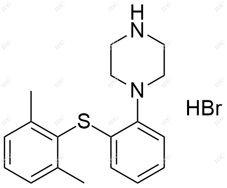 沃替西汀杂质5(氢溴酸盐)结构式