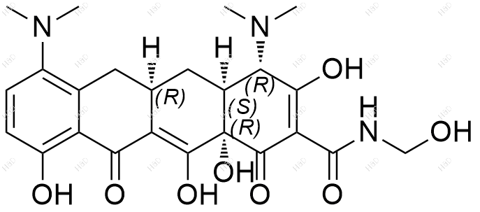 米诺环素EP杂质F化学结构式