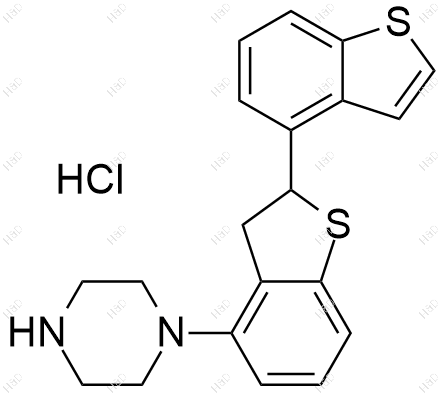 依匹哌唑杂质19(盐酸盐)结构式