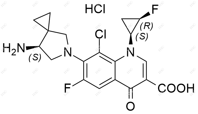 西他沙星SSR异构体(盐酸盐)结构式