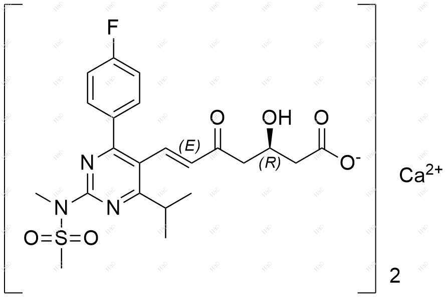 瑞舒伐他汀EP杂质C(钙盐)结构式