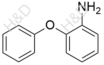 2-苯氧基苯胺化学结构式
