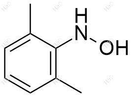 N-(2,6-二甲基苯基)羟胺化学结构式