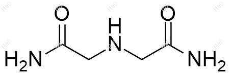 2,2'-亚氮基二乙酰胺化学结构式