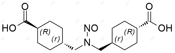N-亚硝基氨甲环酸结构式