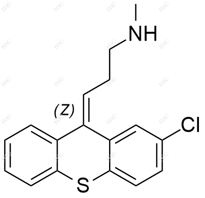 氯丙噻吨EP杂质C化学结构式