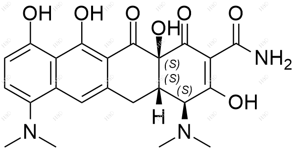 米诺环素EP杂质H结构式