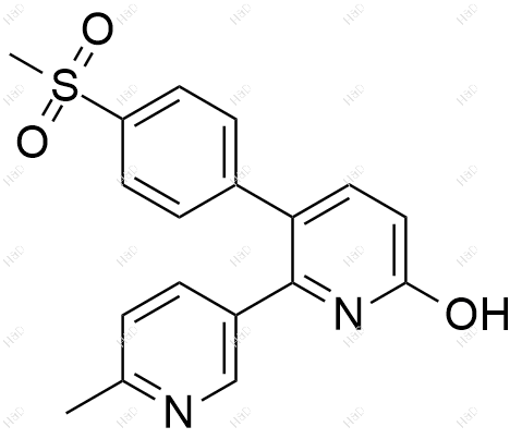 依托考昔杂质40结构式