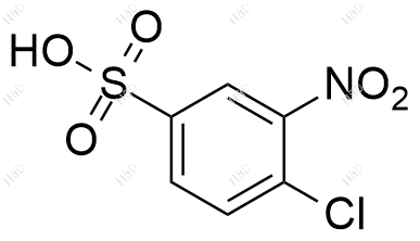 4-氯-3-硝基苯磺酸化学结构式