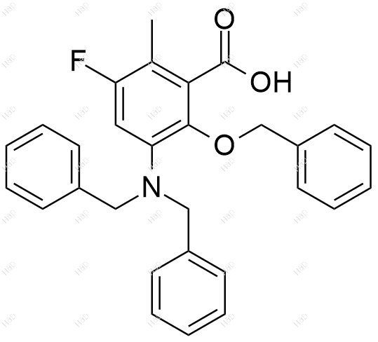 依拉环素杂质8结构式