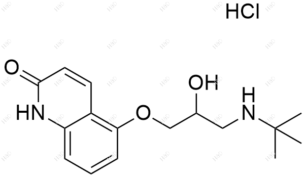 盐酸卡替洛尔EP杂质H化学结构式