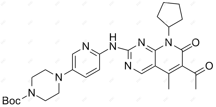 帕布昔利布杂质3结构式
