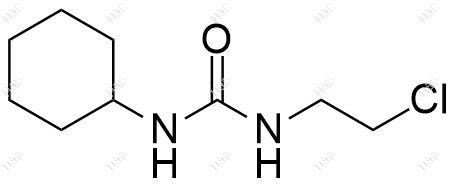 1-(2-氯乙基)-3-环己基脲化学结构式