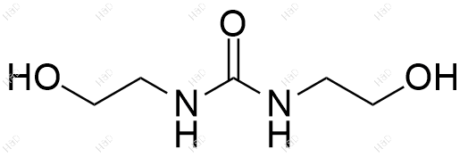 1,3-双(2-羟乙基)脲化学结构式